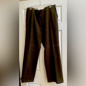 Pre-owned Women’s Lauren Ralph Lauren Olive Green Sweatpants